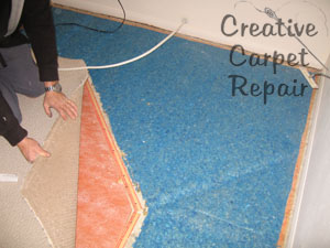 46 Berber carpet repair patch hole from built in shelve Au…