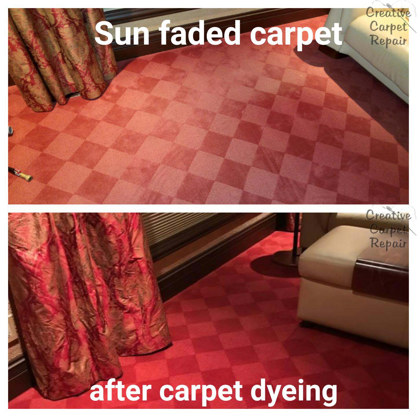 Carpet Dyeing Bleach Spot Repair