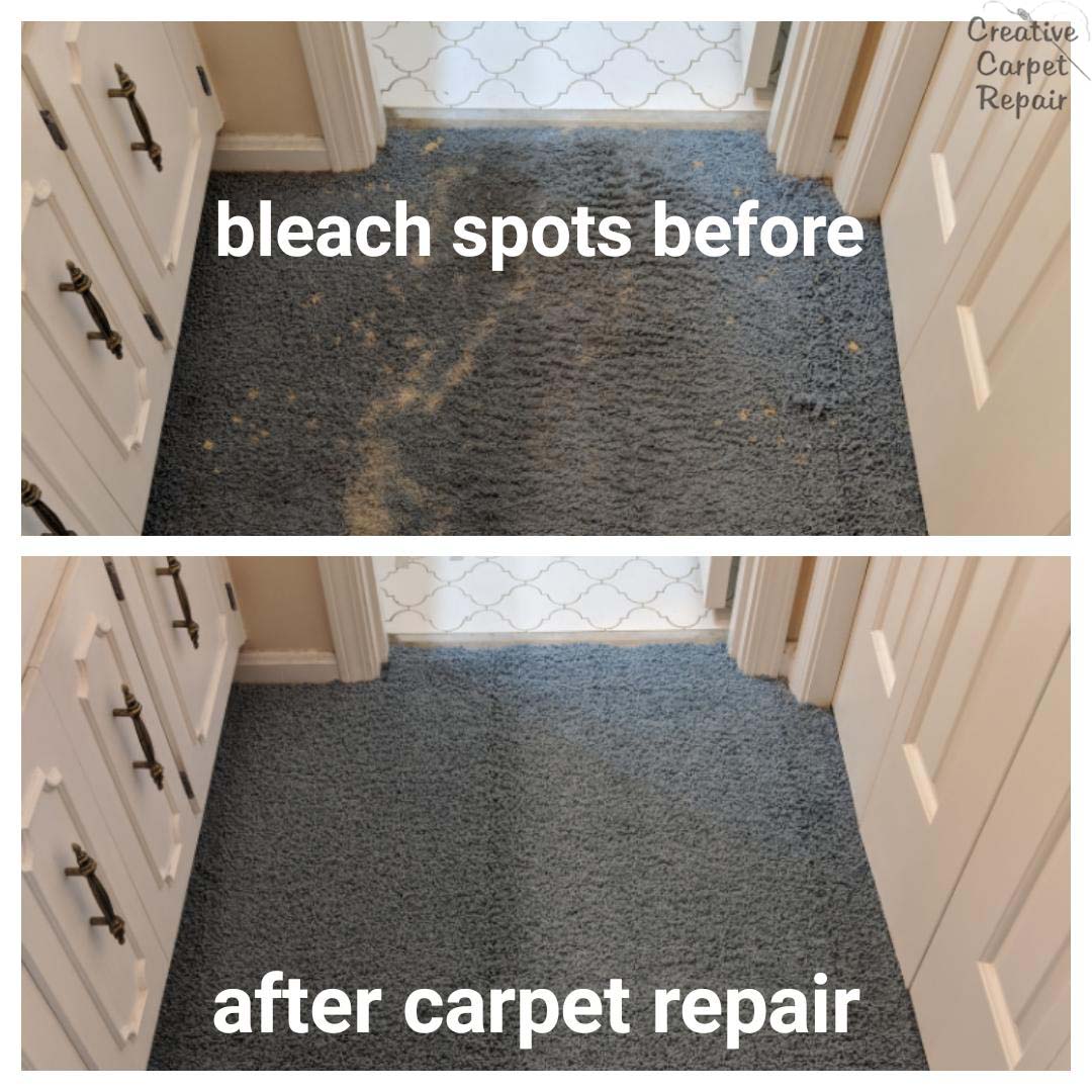 800) 656-9862 Expert Carpet Dyeing Bleach Spot Repair- Call Now