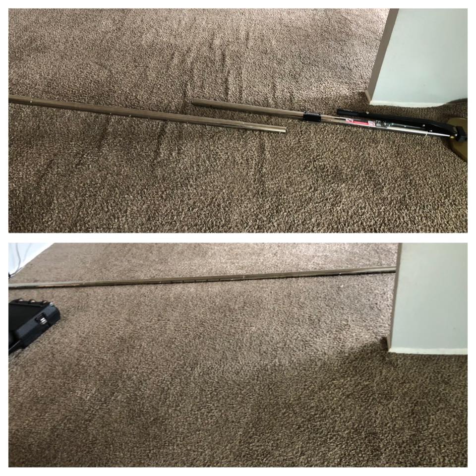 Carpet Stretching Before After